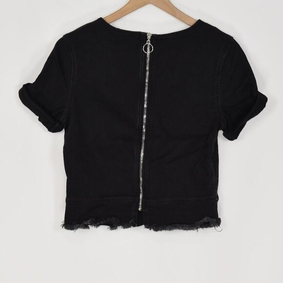 7 for all Mankind Denim Top, size XS - Picture 7 of 10